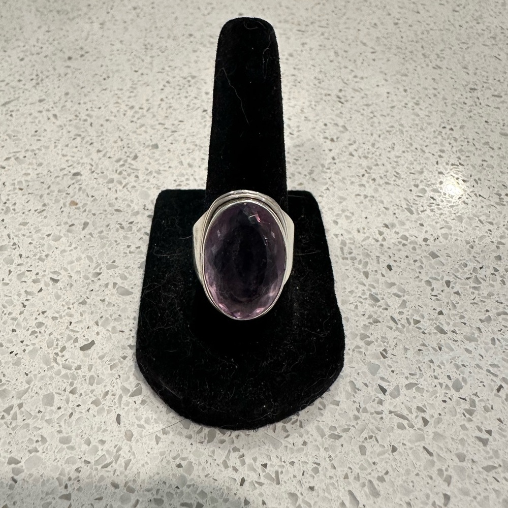Natural Amethyst Ring
